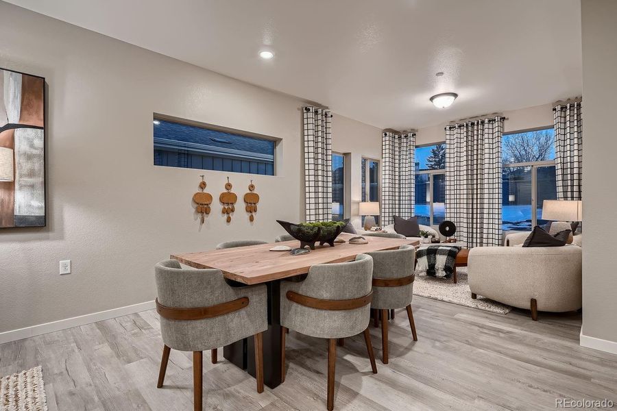 Furnished interior view inside a new home in , Westminster (Image 16). Furnished interior view inside a new home in , Westminster (Image 16).