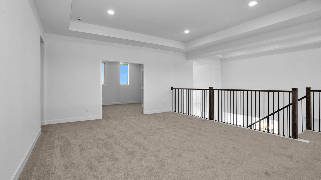 Spacious, unfurnished interior of a new home in Legacy Prairie at Katy Court, Katy (Image 11). Spacious, unfurnished interior of a new home in Legacy Prairie at Katy Court, Katy (Image 11).