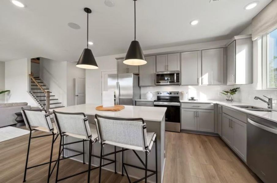 Photo of Centex model home with same floor plan, not of actual home listed. Photo of Centex model home with same floor plan, not of actual home listed.