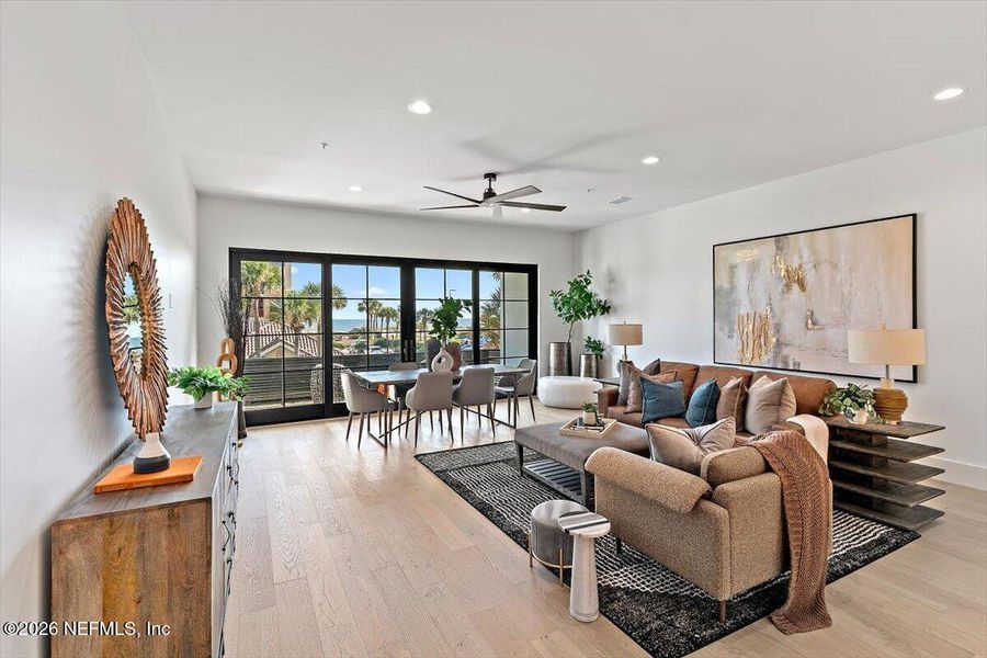 Furnished interior view inside a new home in , Jacksonville Beach (Image 13).