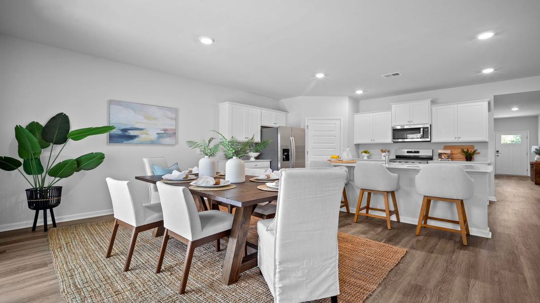 Furnished interior view inside a new home in Stockyard, Statesboro (Image 8).
