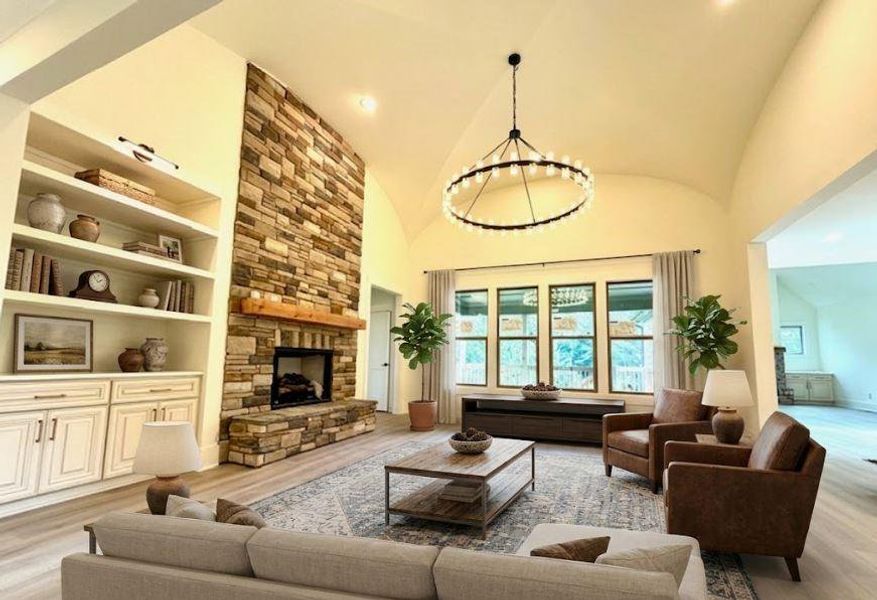 Furnished interior view inside a new home in , Snellville (Image 5). Furnished interior view inside a new home in , Snellville (Image 5).