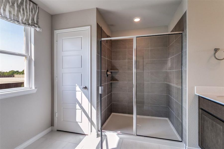 Furnished interior view inside a new home in The Preserve, Justin (Image 6).