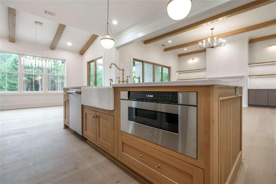 Furnished interior view inside a new home in , Monroe (Image 10).