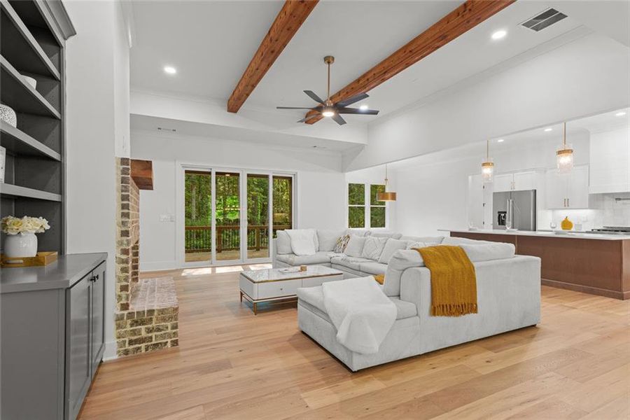 Furnished interior view inside a new home in , Ball Ground (Image 14).