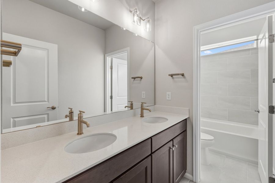 Furnished interior view inside a new home in Talon Pointe, Thornton (Image 8).
