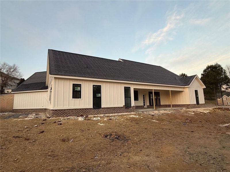 In-progress construction of a new home in , Calhoun, GA (Image 16).
