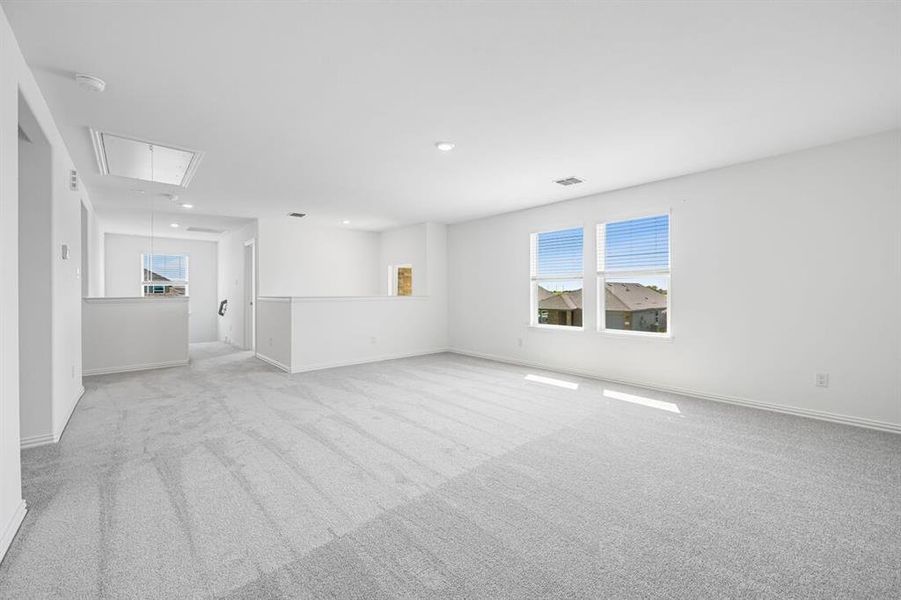 Spacious, unfurnished interior of a new home in River Ridge, Crandall (Image 29). Spacious, unfurnished interior of a new home in River Ridge, Crandall (Image 29).