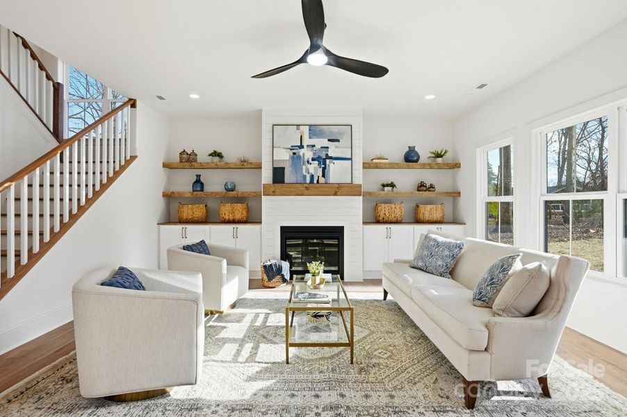 Furnished interior view inside a new home in , Mooresville (Image 37).