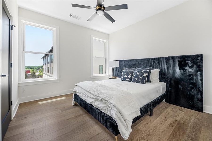Furnished interior view inside a new home in , Atlanta (Image 12).