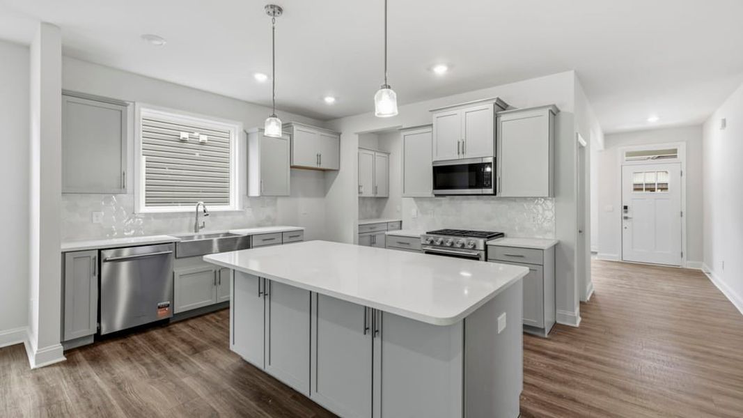 Furnished interior view inside a new home in Briargate, Fountain Inn (Image 6).
