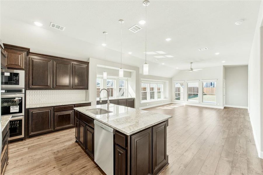 Furnished interior view inside a new home in Hampton Park, Glenn Heights (Image 13).