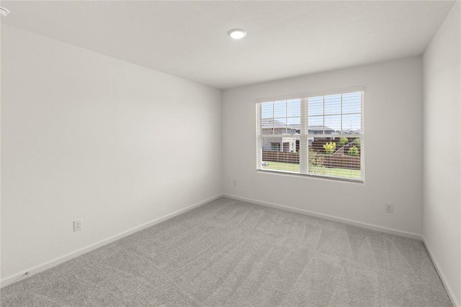 Spacious, unfurnished interior of a new home in Meadow Park, Melissa (Image 23). Spacious, unfurnished interior of a new home in Meadow Park, Melissa (Image 23).