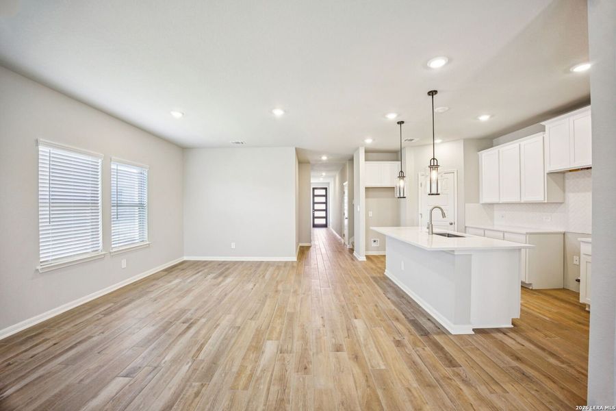 Spacious, unfurnished interior of a new home in Kallison Ranch, San Antonio (Image 27).