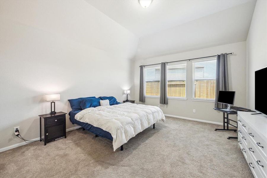 Furnished interior view inside a new home in Sandrock Station, Houston (Image 3). Furnished interior view inside a new home in Sandrock Station, Houston (Image 3).