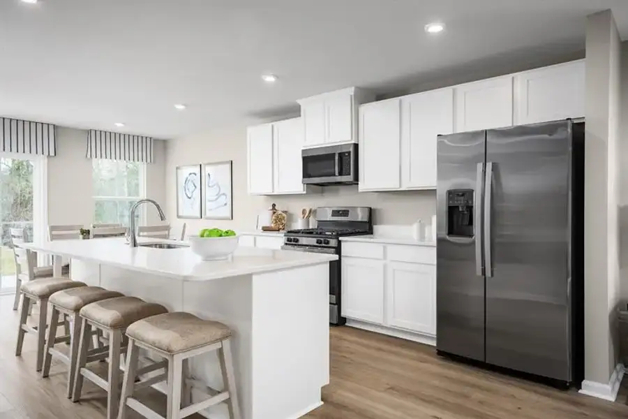Furnished interior view inside a new home in Stanford Village, Lyman (Image 3).
