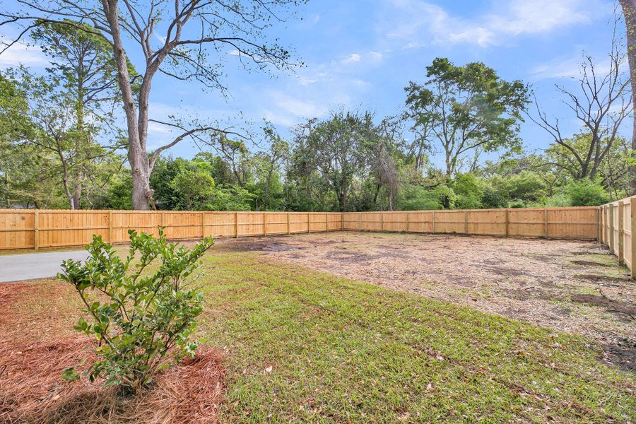 Exterior details and patio area of a home in , Johns Island (Image 3). Exterior details and patio area of a home in , Johns Island (Image 3).