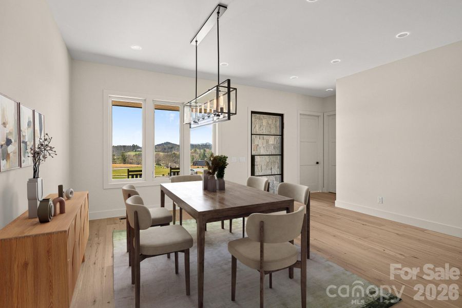 Furnished interior view inside a new home in , Fletcher (Image 6).