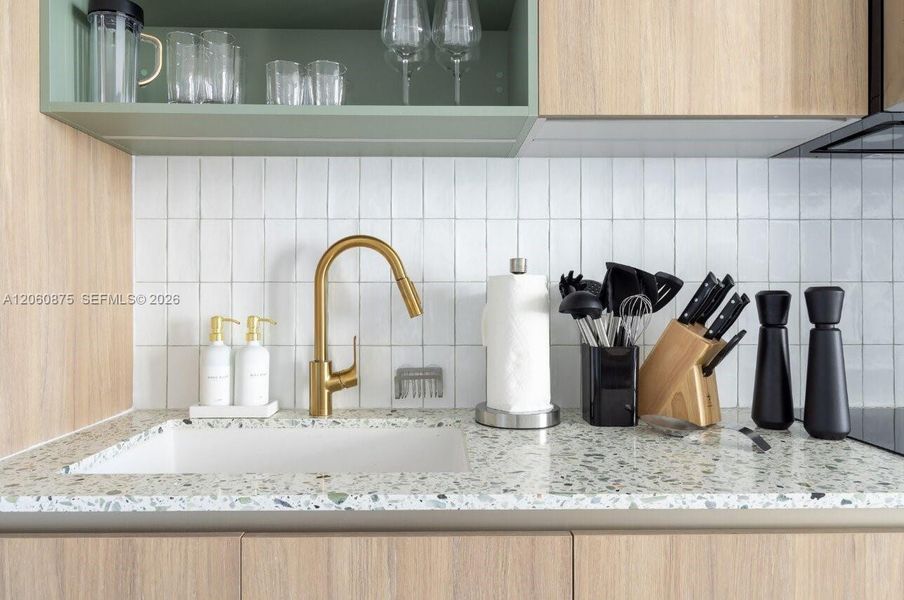Close-up of interior finishes inside a home in , Miami (Image 21).
