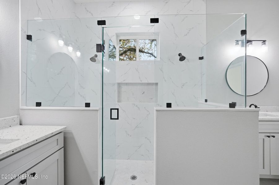 Furnished interior view inside a new home in , Jacksonville (Image 13).