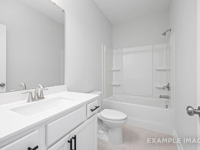 Furnished interior view inside a new home in Retreat at North Main, Lillington (Image 3).