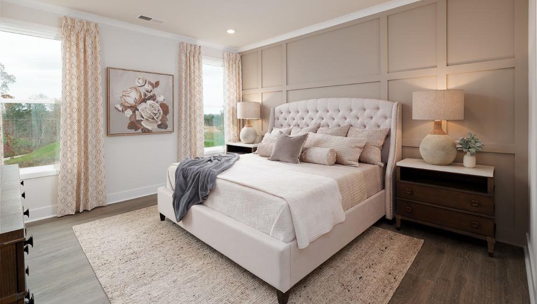 Representative furnished interior of a home built from the Birch by D.R. Horton in Avalon, Gastonia (Image 13). Representative furnished interior of a home built from the Birch by D.R. Horton in Avalon, Gastonia (Image 13).