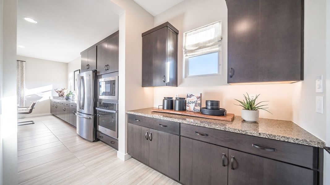 Furnished interior view inside a new home in Estrella, Goodyear (Image 23).