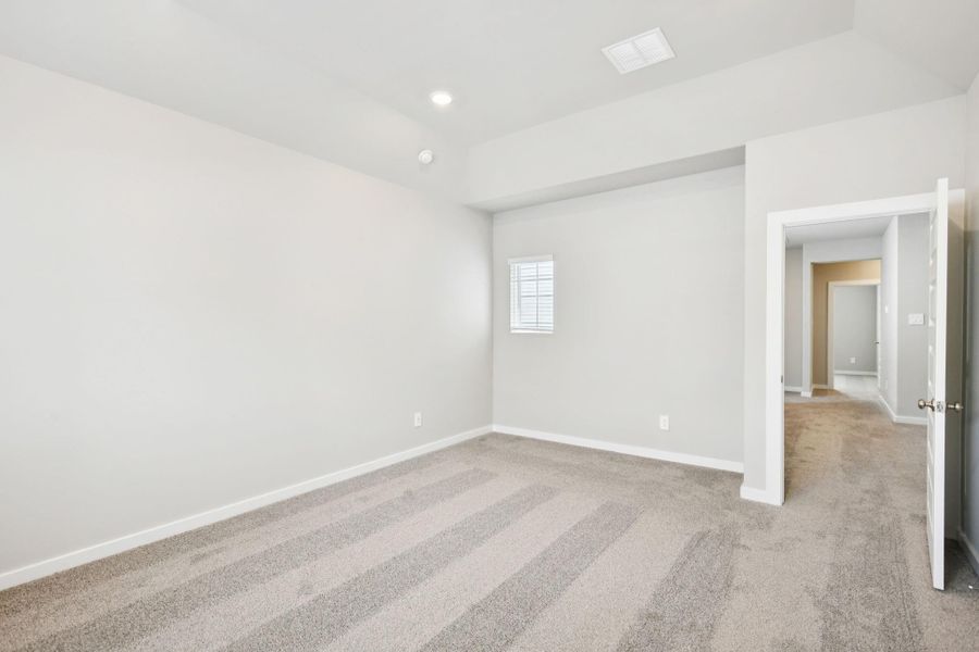 Photos are not of the actual home, but are photos of the builder home with same floorplan with similar interior finishes.