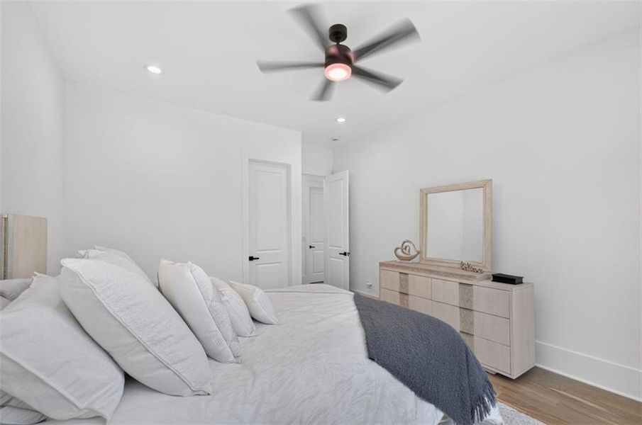 Furnished interior view inside a new home in , Buford (Image 16).