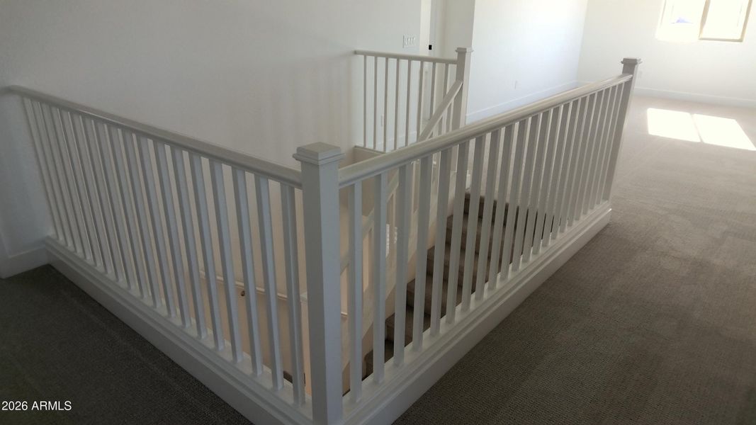 Mission style railing