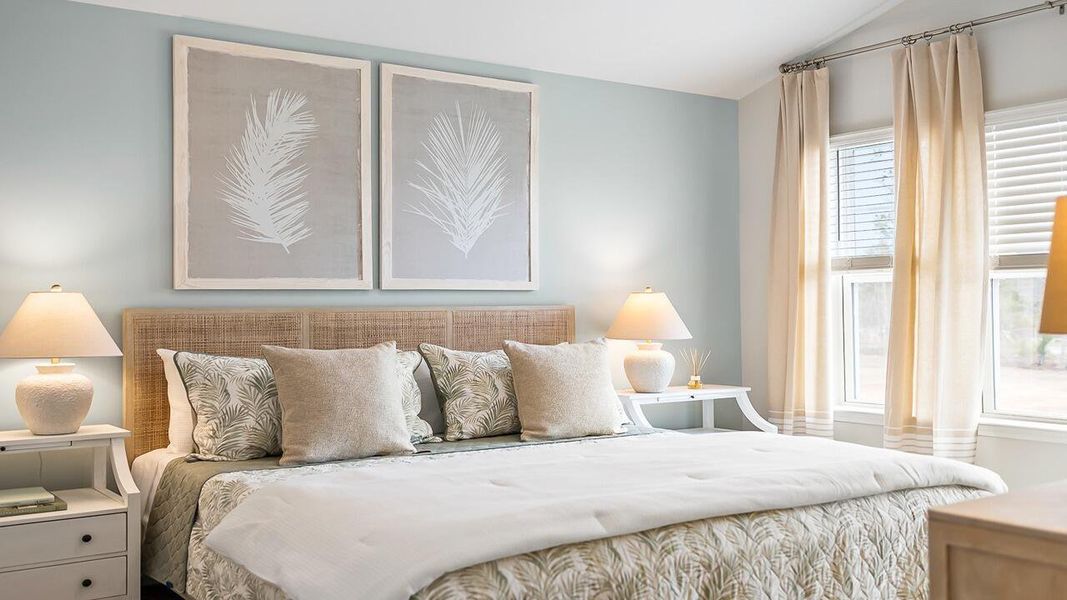 Furnished interior view inside a new home in Carolina Groves Townhomes, Moncks Corner (Image 3).