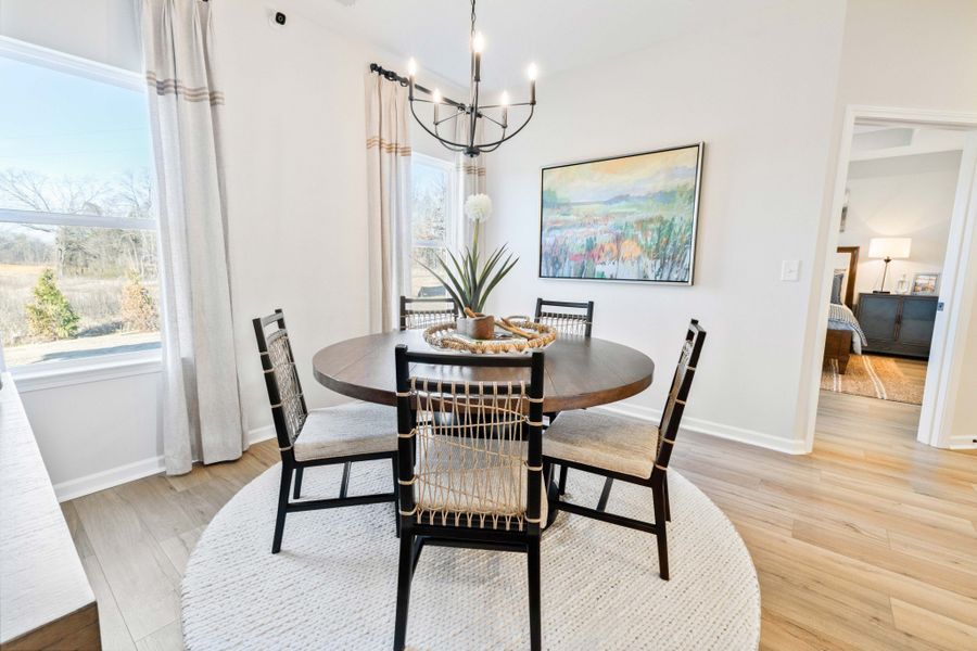 Furnished interior view inside a new home in Jackson Hills, Clarksville (Image 17).