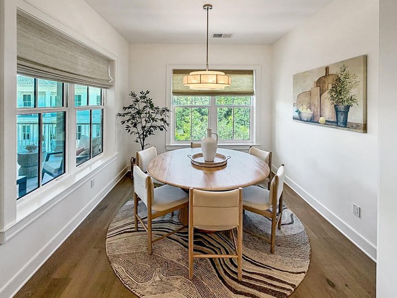 Furnished interior view inside a new home in , Charleston (Image 11).