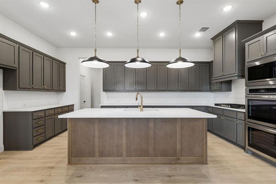 Furnished interior view inside a new home in Timberbrook, Justin (Image 9).