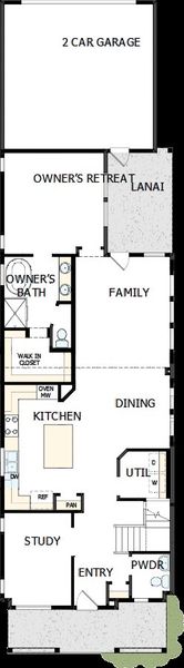 2D floor plan layout of this home in Weslyn Park in Sunbridge 34', St. Cloud, FL (Image 2). 2D floor plan layout of this home in Weslyn Park in Sunbridge 34', St. Cloud, FL (Image 2).