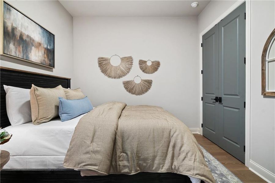 Furnished interior view inside a new home in Palisades Single Family, Cumming (Image 32).