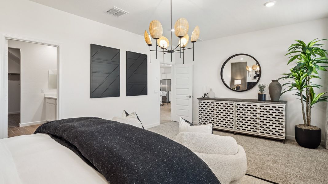 Furnished interior view inside a new home in Remington, Buckeye (Image 18).