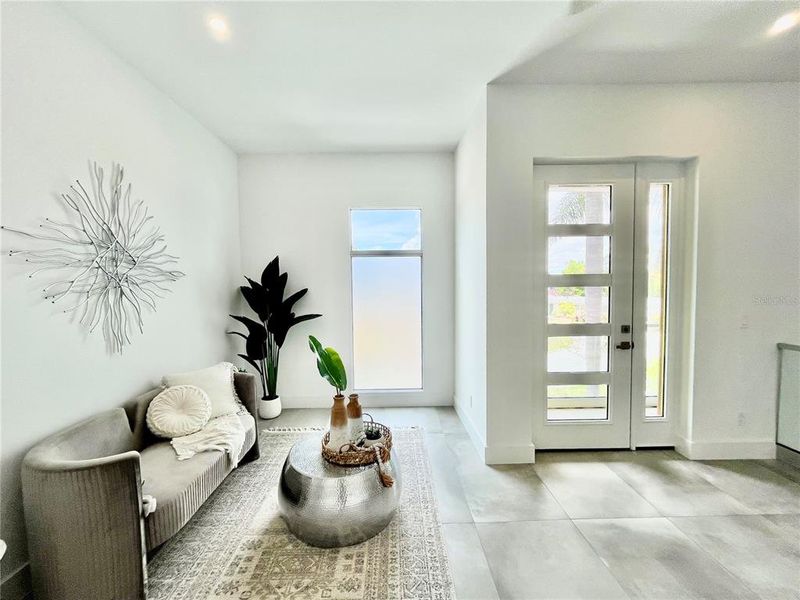 Furnished interior view inside a new home in , Sarasota (Image 10).