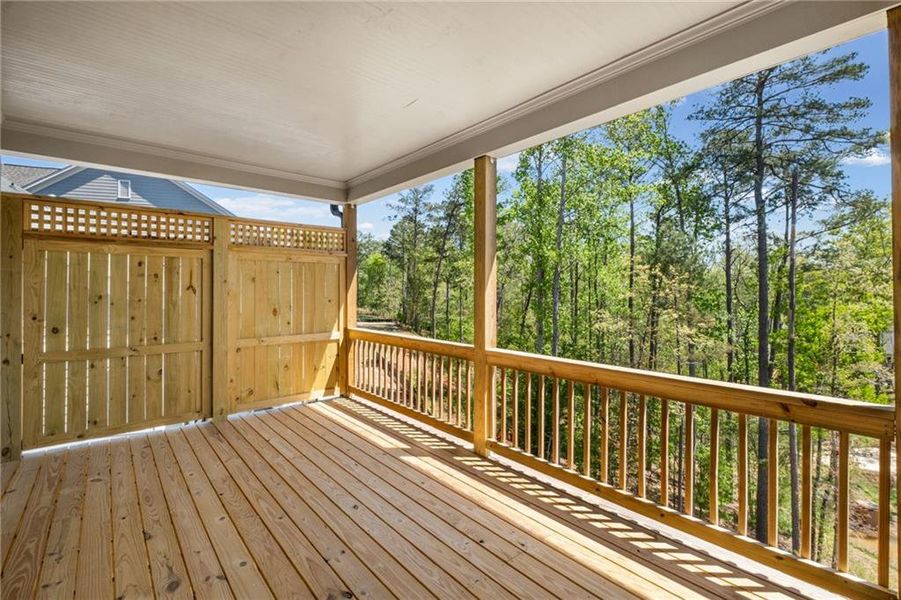 Exterior details and patio area of a home in , Canton (Image 4).