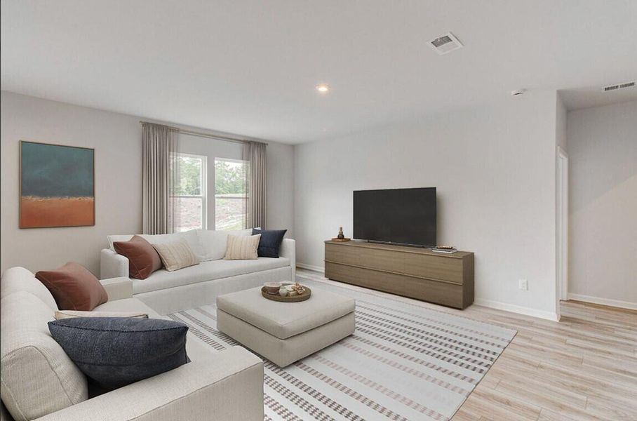 Furnished interior view inside a new home in Nexton, Summerville (Image 5).