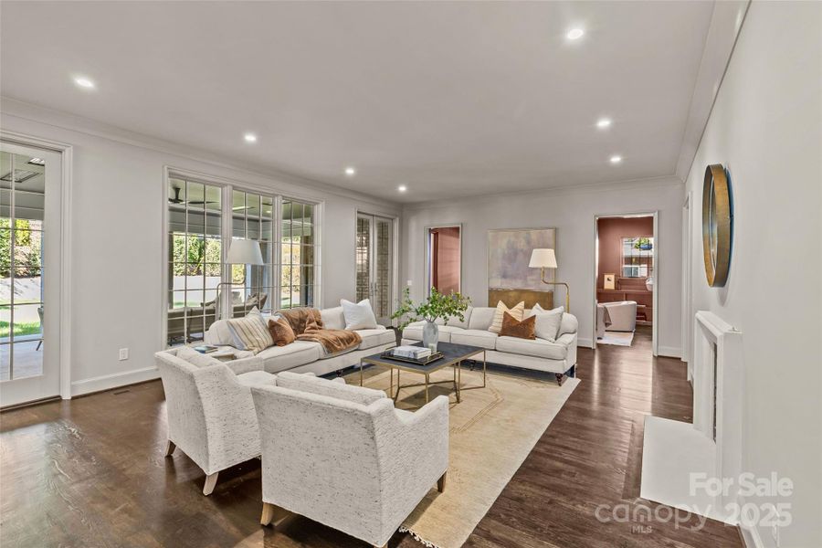 Furnished interior view inside a new home in , Charlotte (Image 28).