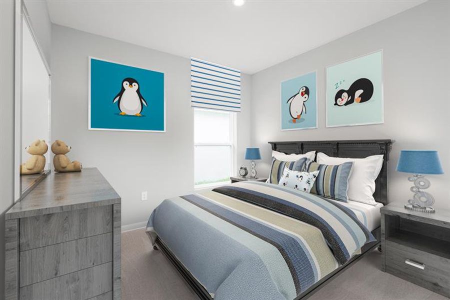 Representative furnished interior of a home built from the Alder by Ryan Homes in Vista Trace, Belleview (Image 12).