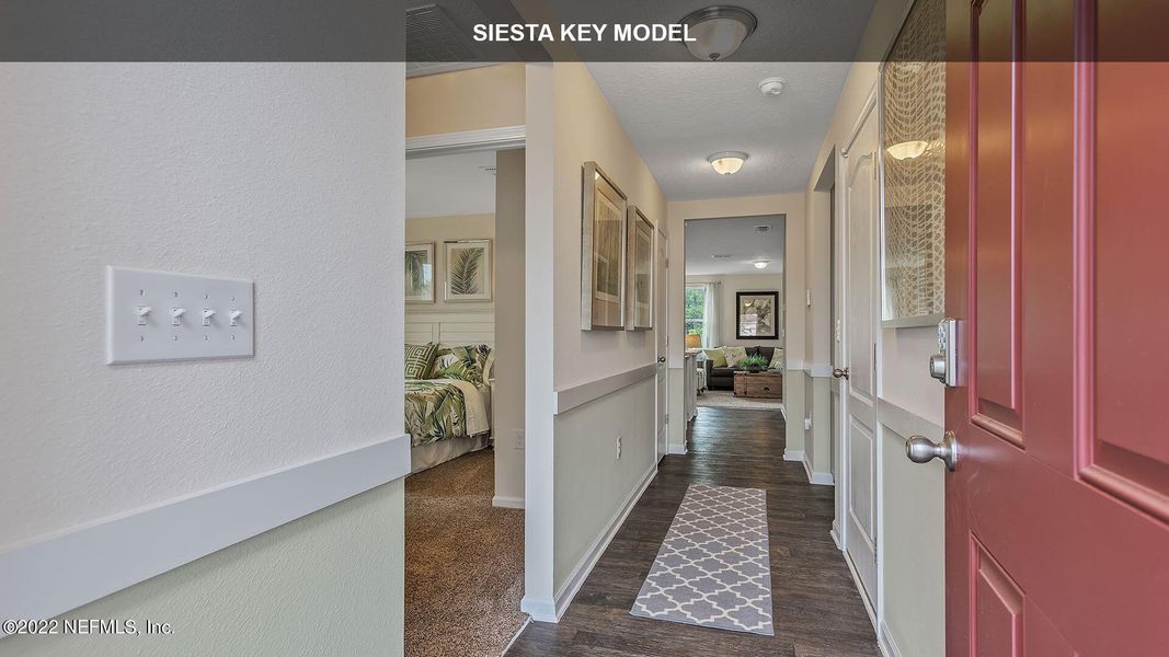 Furnished interior view inside a new home in Willow Springs, Green Cove Springs (Image 8).