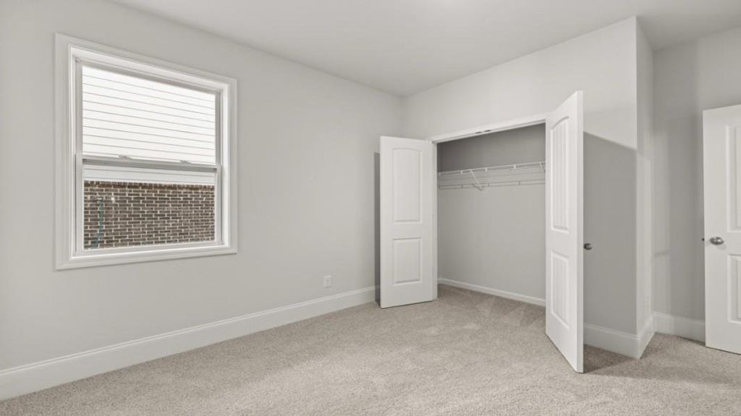 Spacious, unfurnished interior of a new home in Hamptons at Riverwood East, Dallas (Image 25).