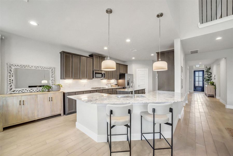 Furnished interior view inside a new home in Beacon Hill, Waller (Image 13).
