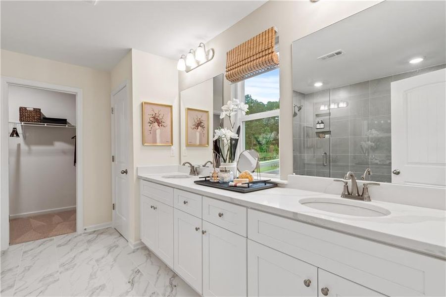 Furnished interior view inside a new home in Hamilton Lakes, Lawrenceville (Image 44).