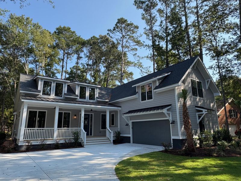 Front exterior of a new home in , Hollywood, SC, highlighting curb appeal (Image 2).