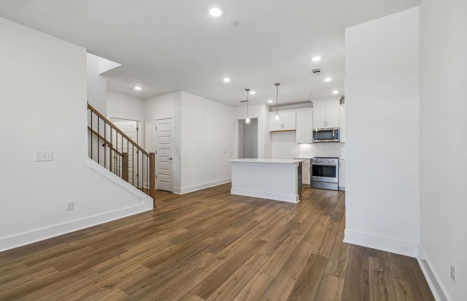 Spacious, unfurnished interior of a new home in Bradshaw Farms Reserve, Mount Juliet (Image 31). Spacious, unfurnished interior of a new home in Bradshaw Farms Reserve, Mount Juliet (Image 31).