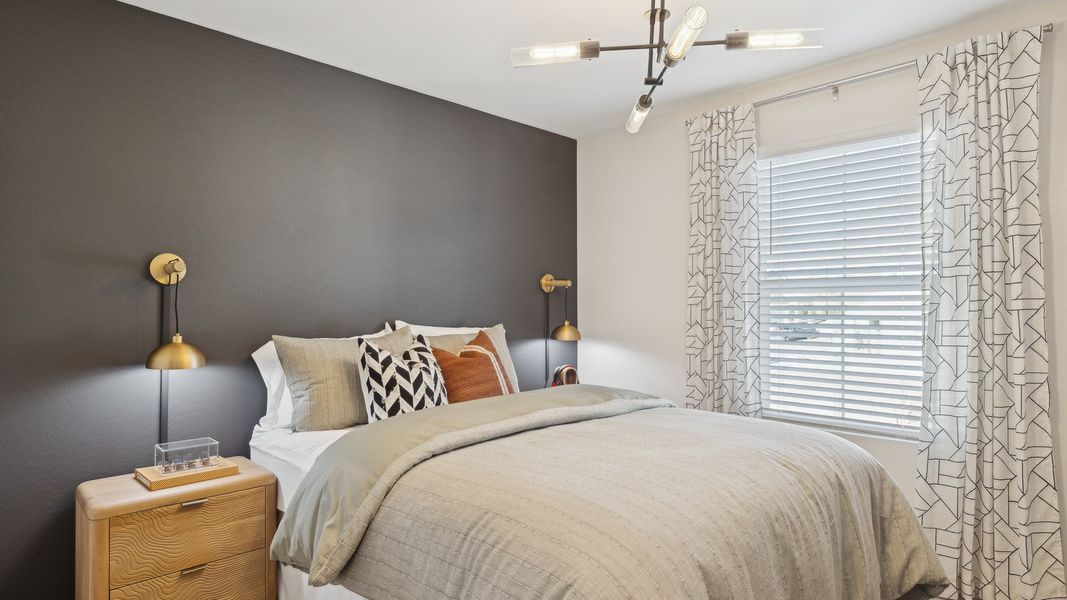 Furnished interior view inside a new home in The Buttes at Mystic, Peoria (Image 26).