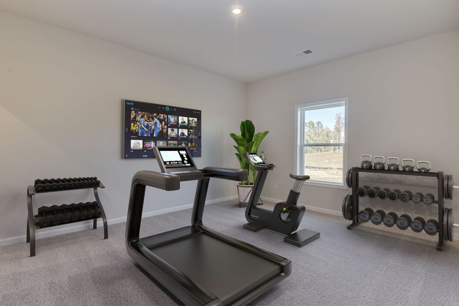 Den/Bedroom available on select homesites Den/Bedroom available on select homesites